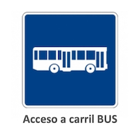 Acceso a carril BUS Sevilla