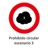 Prohibición circulación anillos en esc. 3  Zaragoza