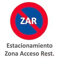 Estacionamiento zonas ZAR concretas - Palma