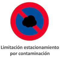 Prohibición estacionar escenario 2 a 4