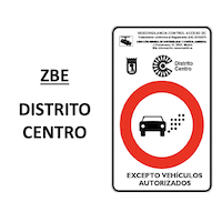 Circulación en ZBE Distrito Centro Madrid sin restricciones