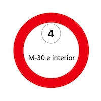Escenario. 4: Circulación en M30 e interior de 6.30 a 22:00 - Madrid